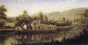 Edward lamson Henry Early Days of Rapid Transit oil painting artist